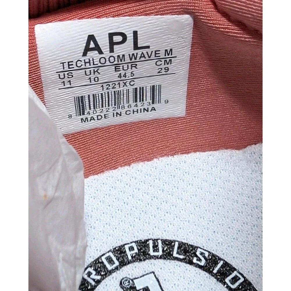 APL TechLoom Mens Size 11 Athletic Shoes Wave Cedar Pristine Marble NIB - Picture 6 of 14